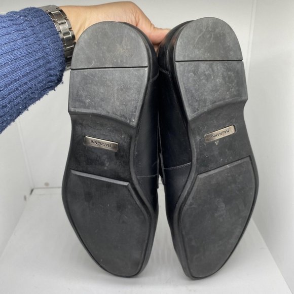 MAGNANNI Men\'s  Black Leather LINO Loafers Shoes 15061 Size 9 M Made in Spain main image 10